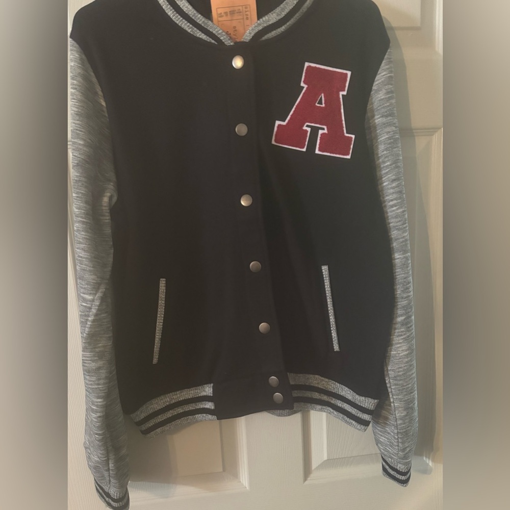 Classic Casual Cool Varsity Jacket